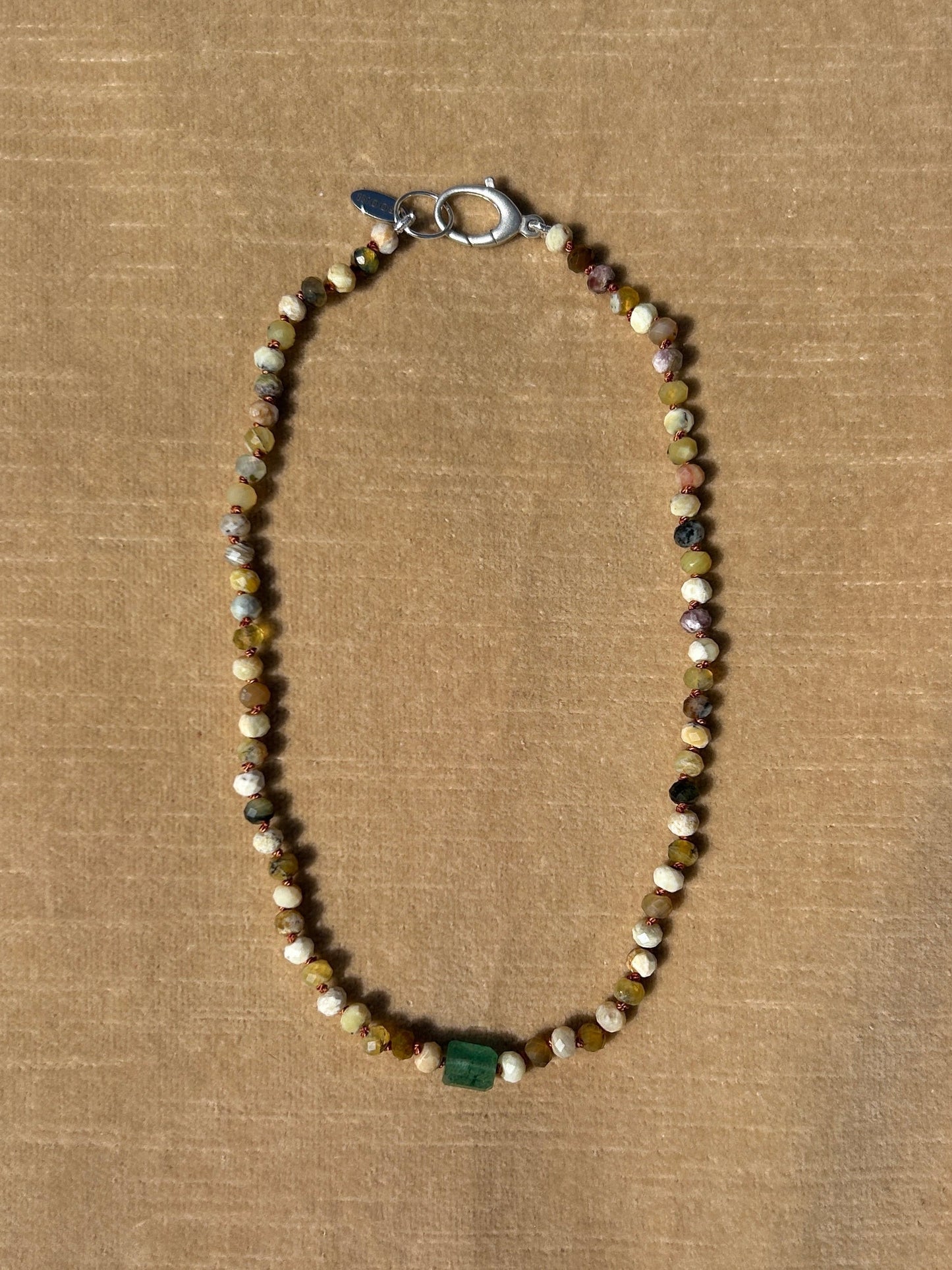 Yellow Opal + Emerald