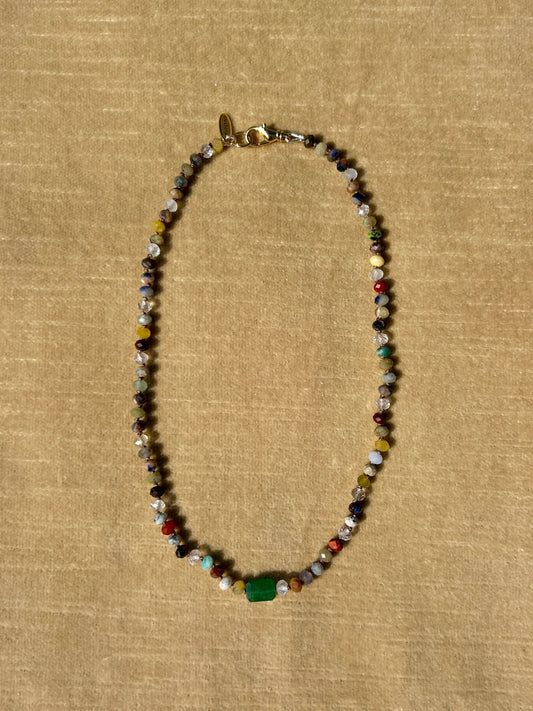 Mixed Gemstone + Emerald