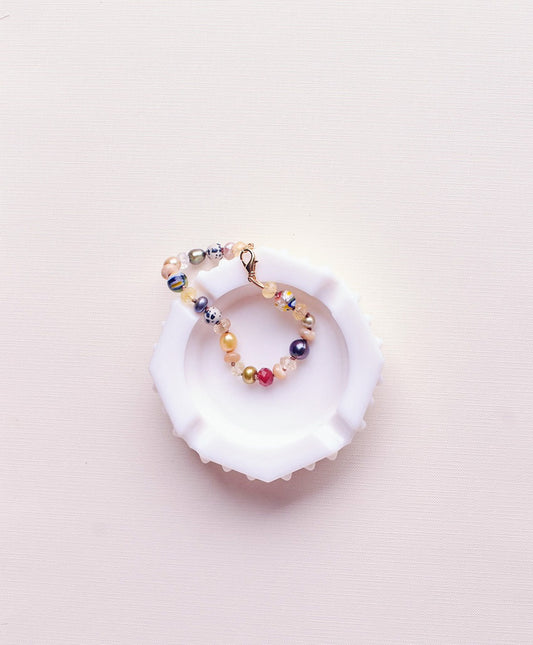 Mixed Gem Anklet