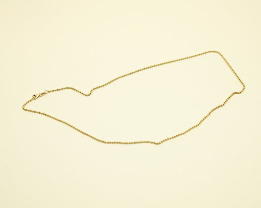 14k Gold Ball Chain